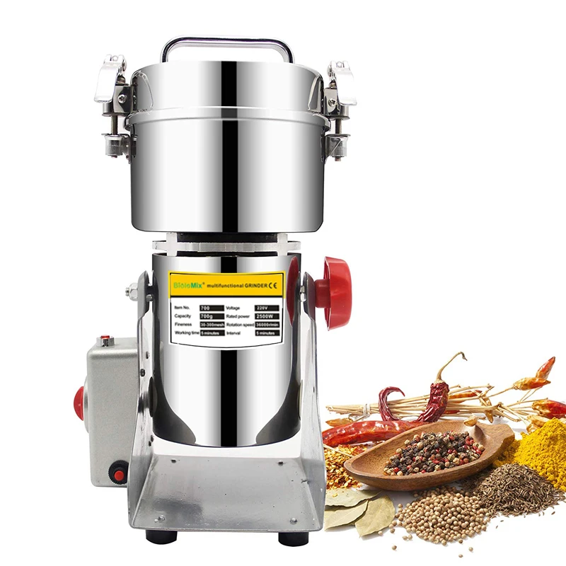 BioloMix 800g 700g Grains Spices Herbals Cereals Coffee Dry Food Grinder Mill Grinding Machine Gristmill Flour Powder crusher - immagine 2