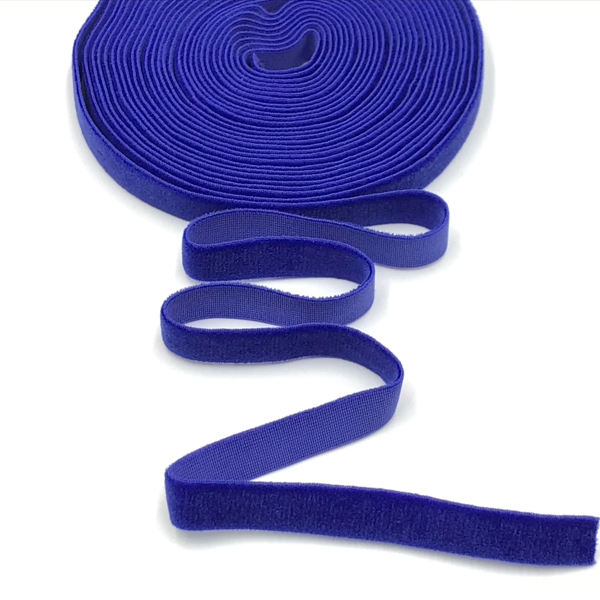 10 Yards 1cm Soft Velvet Elastic Ribbon For DIY Sewing Headband Clips Bow Wedding Christmas Decoration 23 Colors - immagine 4