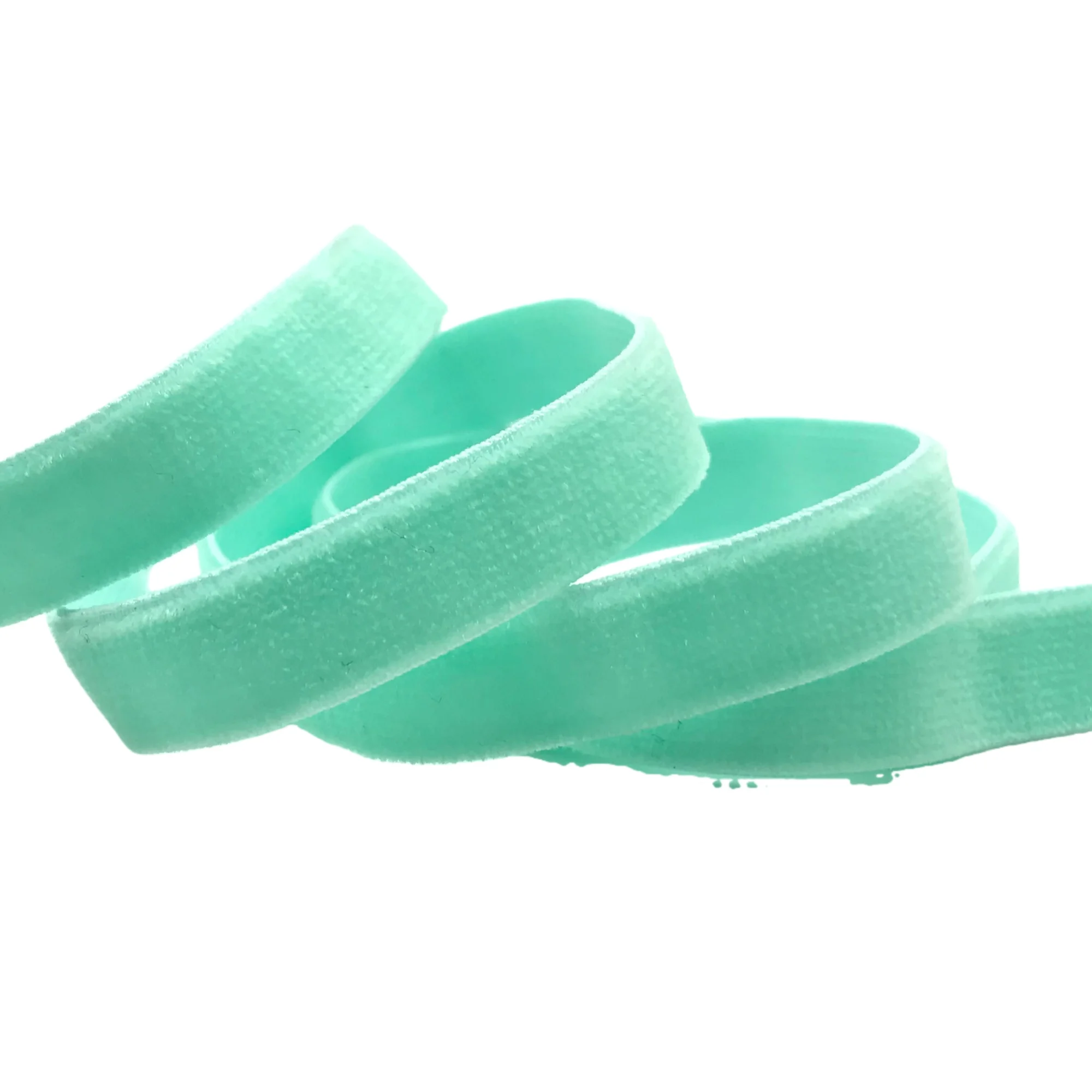 10 Yards 1cm Soft Velvet Elastic Ribbon For DIY Sewing Headband Clips Bow Wedding Christmas Decoration 23 Colors - immagine 39