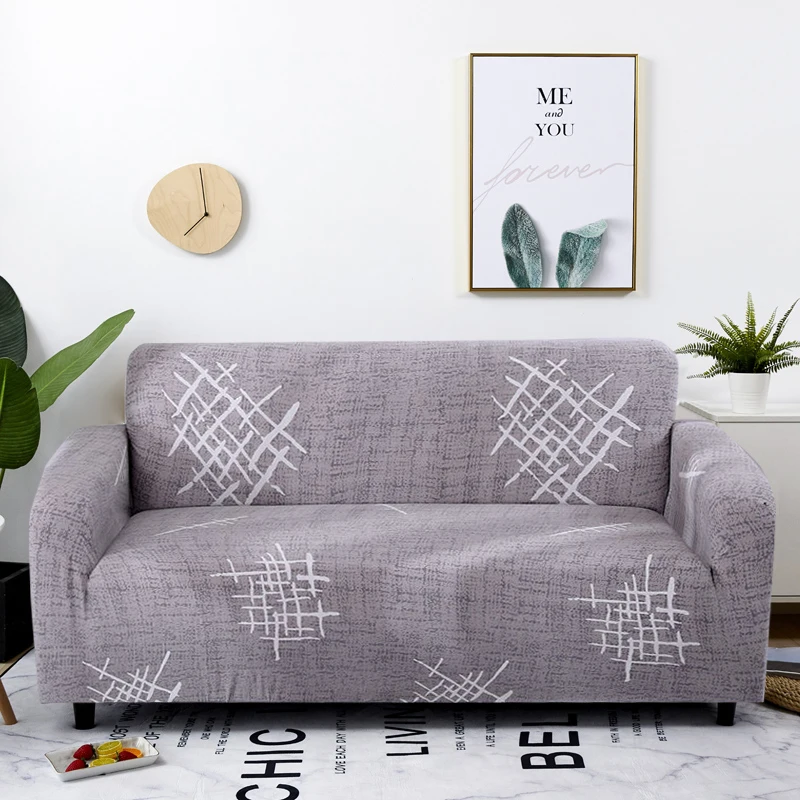 Coolazy Stretch Plaid Sofa Slipcover Elastic Sofa Covers for Living Room funda sofa Chair Couch Cover Home Decor 1/2/3/4-seater - immagine 21