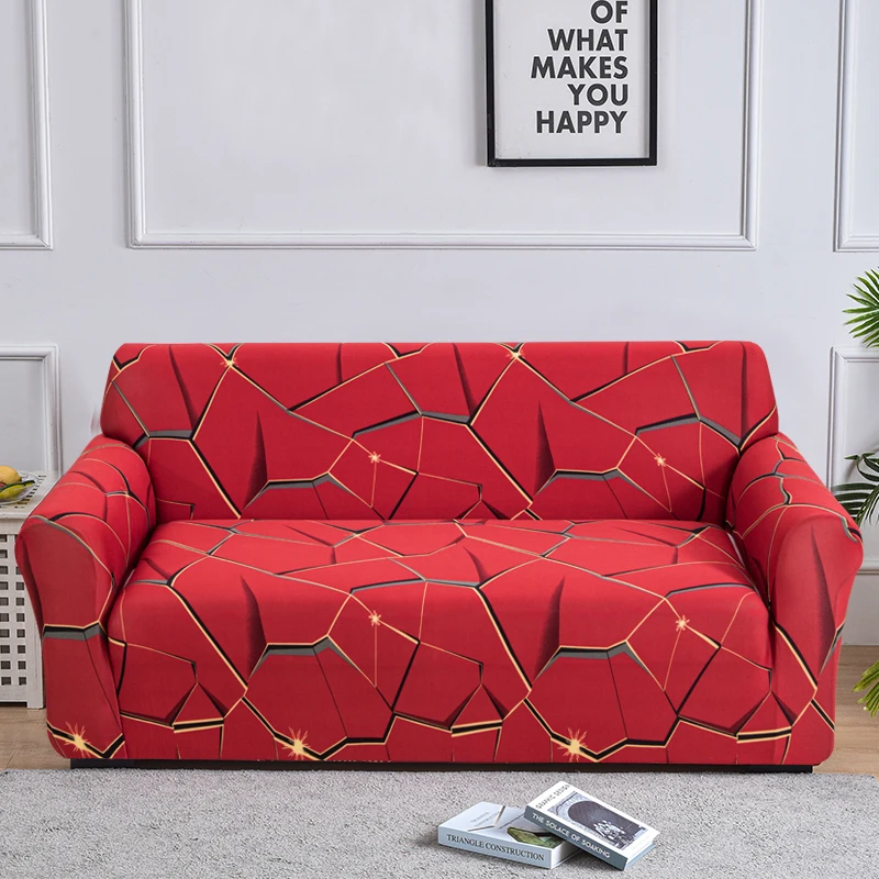 Coolazy Stretch Plaid Sofa Slipcover Elastic Sofa Covers for Living Room funda sofa Chair Couch Cover Home Decor 1/2/3/4-seater - immagine 20