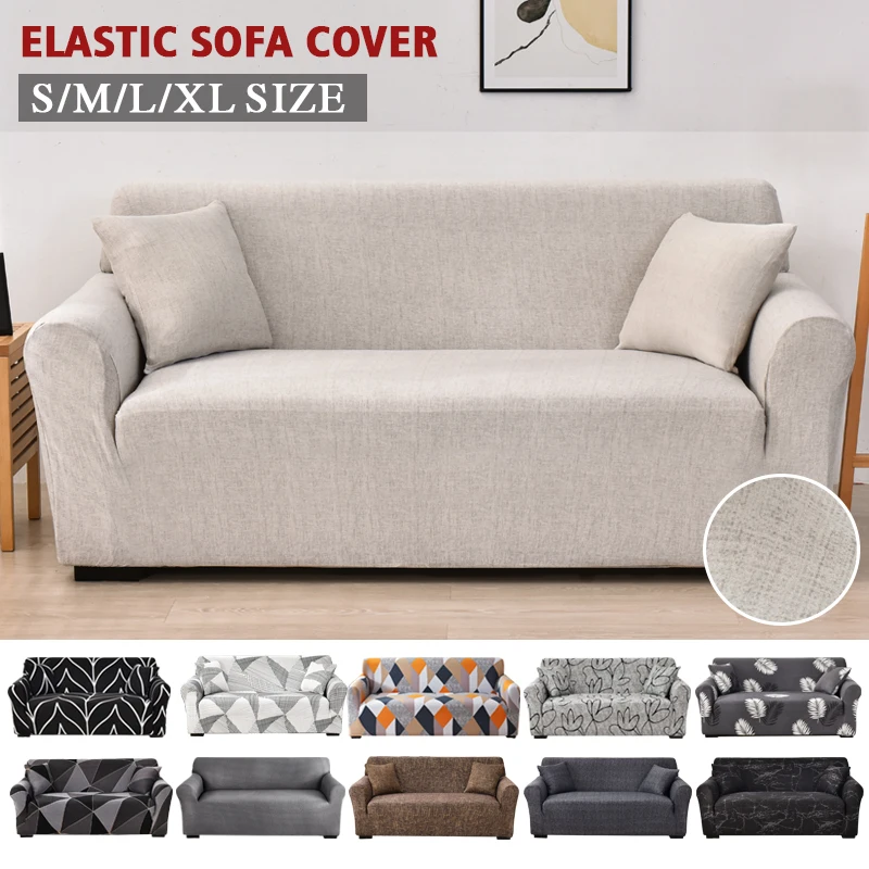Coolazy Stretch Plaid Sofa Slipcover Elastic Sofa Covers for Living Room funda sofa Chair Couch Cover Home Decor 1/2/3/4-seater - immagine 6